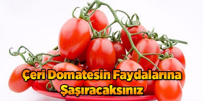 Çeri Domatesin Faydalarına Şaşıracaksınız