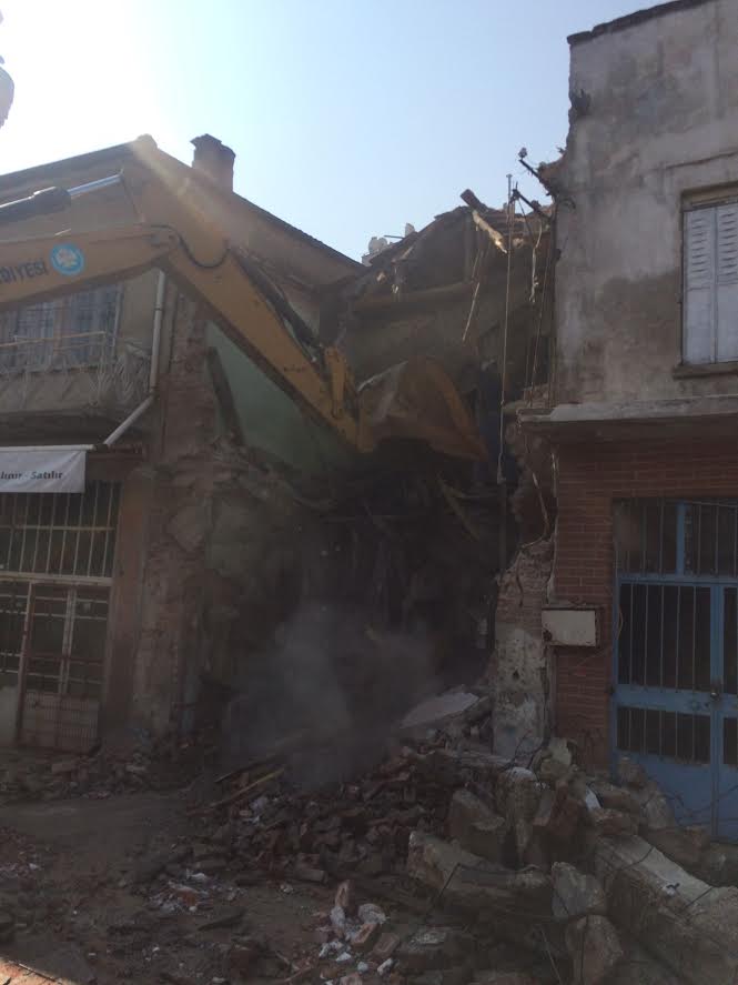 Tarihi Yapı Gün Yüzüne Çıkıyor