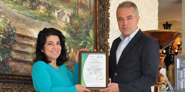 Mövenpick Hotel Izmir gıda güvenliğini tescilledi