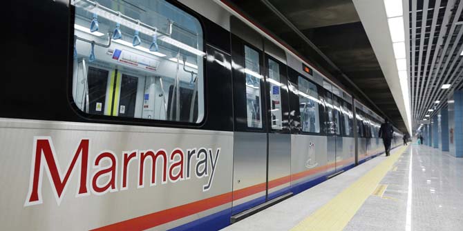 MARMARAY, acil durum anonsu ile boşaltıldı