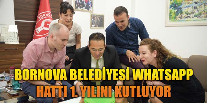 Bornova Belediyesi WhatsApp hattı 1. yılını kutluyor
