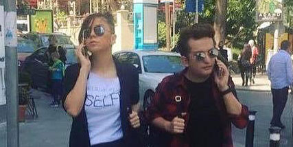 Bu İkiliye Dikkat! Bebek'te Buluştular.