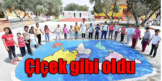 Çiçek gibi oldu