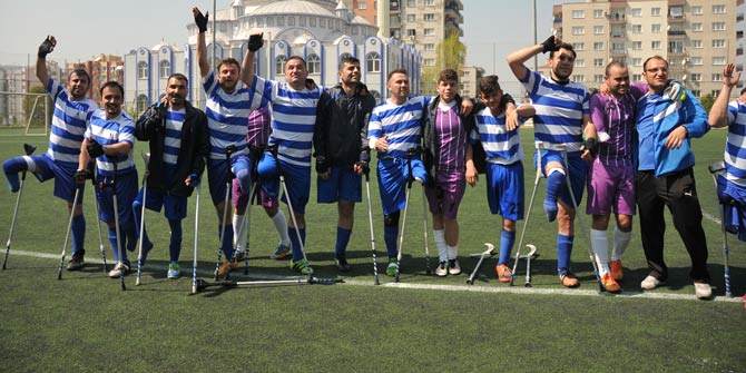 İzmir Büyükşehir Belediyesi, Ampute Futbol'da Süper Lig'e yükseldi