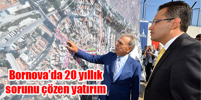 Bornova’da 20 yıllık sorunu çözen yatırım