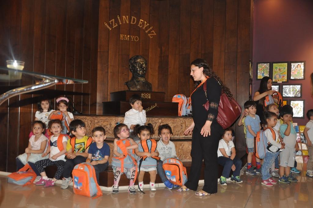 “Minikler, çok güzel eserler ortaya koydu”