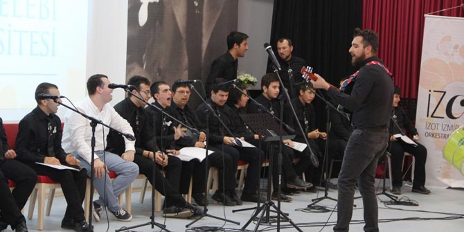 Otizm Korosu'ndan İKÇÜ'lü kankalarına konser