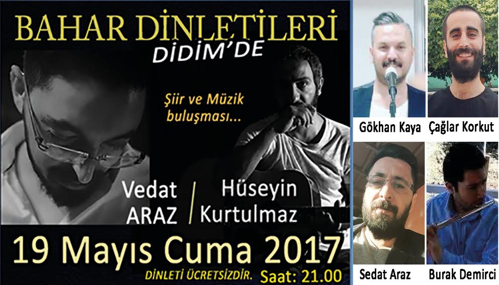 Didim; şiir ve ezgilere doyacak