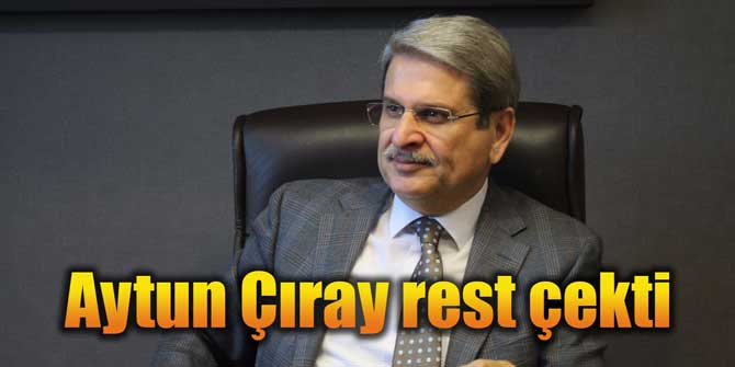 Aytun Çıray rest çekti