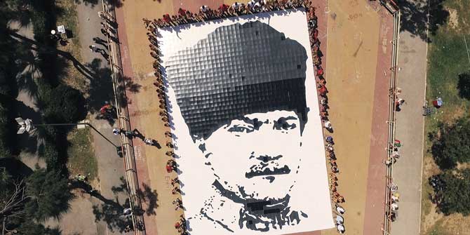 GÖZTEPELİ ÇOCUKLARDAN 1925 PARÇALIK ATATÜRK AŞKI