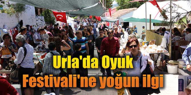 Urla'da Oyuk Festivali'ne yoğun ilgi
