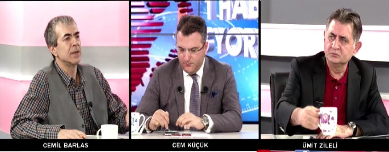 CEMİL BARLAS VE ÜMİT ZİLELİ STÜDYODA BİRBİRİNE GİRDİ…