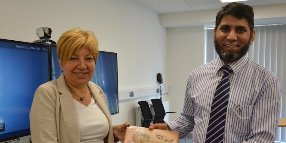 Rothamsted'e işbirliği ziyareti