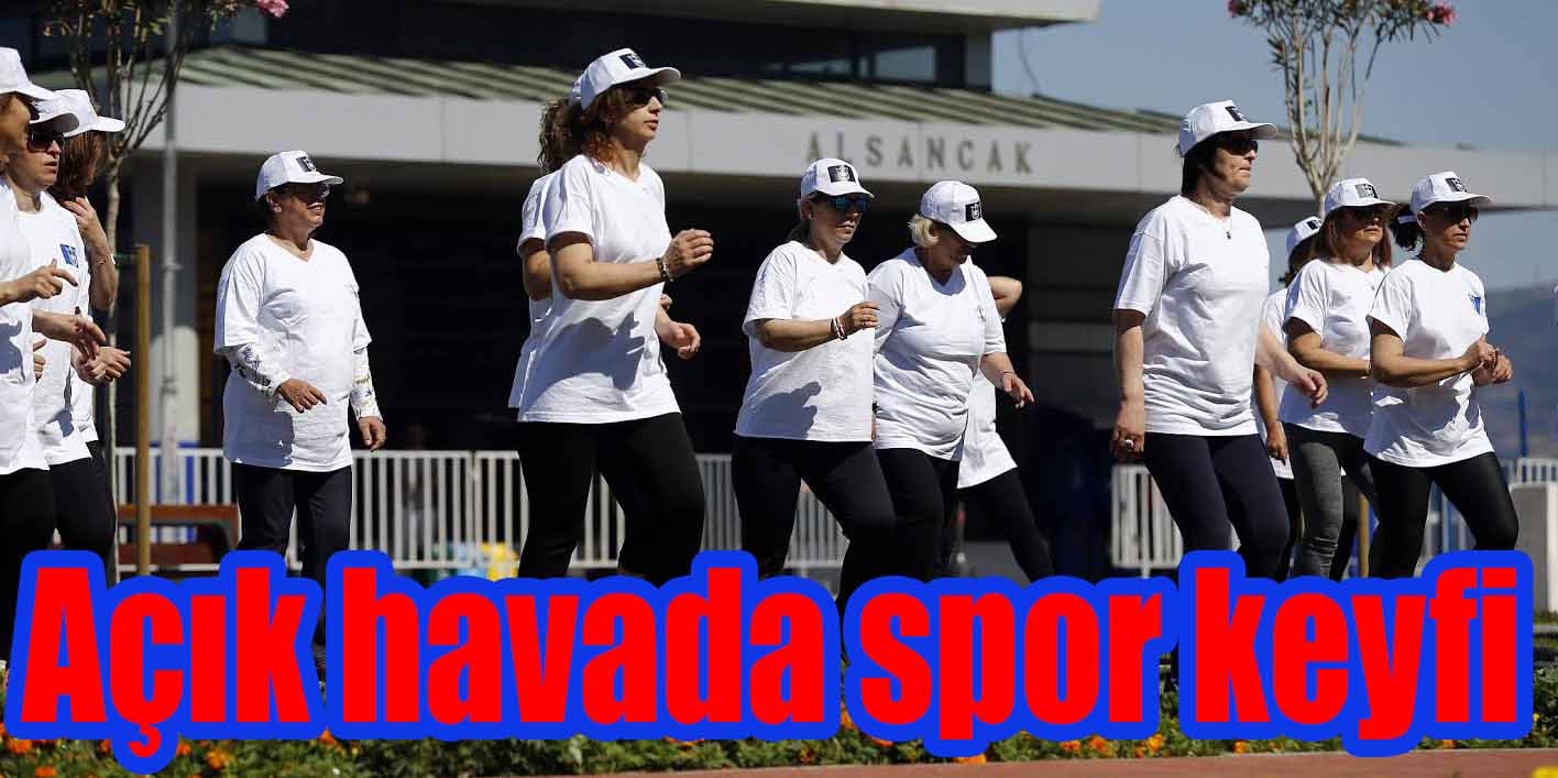 Açık havada spor keyfi