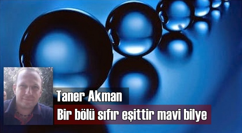 Bir Bölü Sıfır Eşittir Mavi Bilye