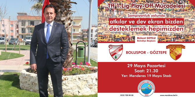 Menderes'te "Göztepe" gecesi