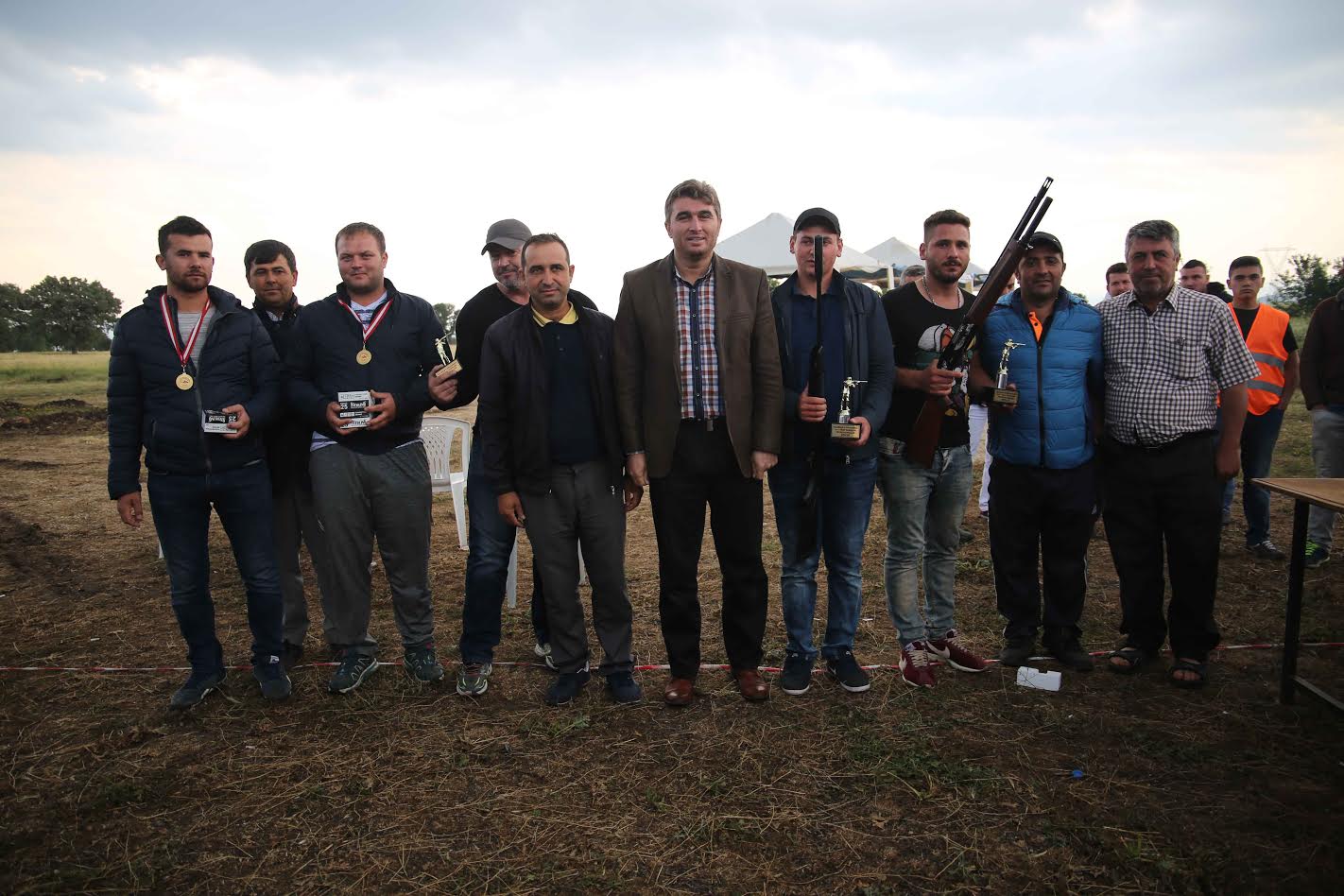 Başkan Tosun, Trap Müsabakalarına Katıldı