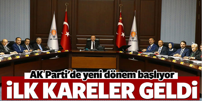 AK Parti MKYK, Cumhurbaşkanı Erdoğan başkanlığında toplandı
