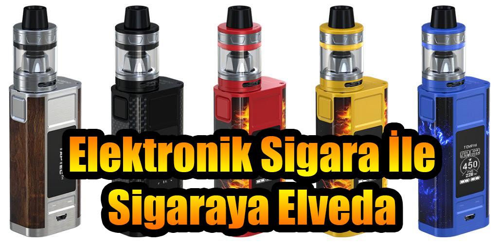 Elektronik Sigara İle Sigaraya Elveda