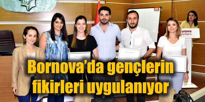 Bornova’da gençlerin fikirleri uygulanıyor