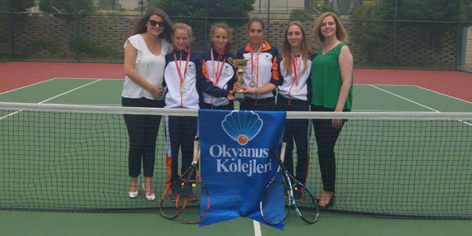 Okyanus Kolejleri teniste Türkiye şampiyonu oldu