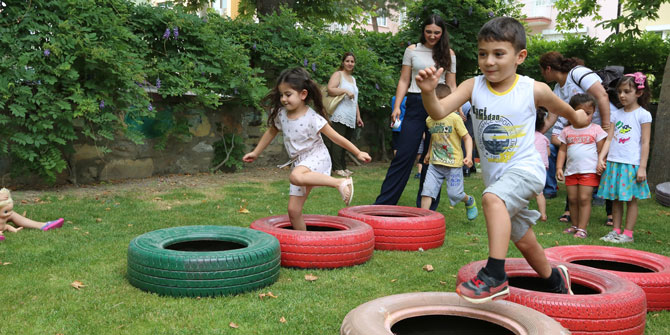 Selçuk'ta coşku dolu Babalar Günü kutlaması