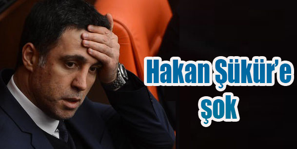 Hakan Şükür’e şok