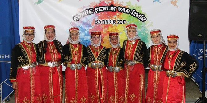 Köyde Şenlik Var Bayındır’daydı