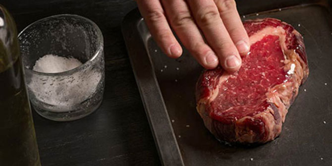 Ete dokununca elinize yapışıyorsa...