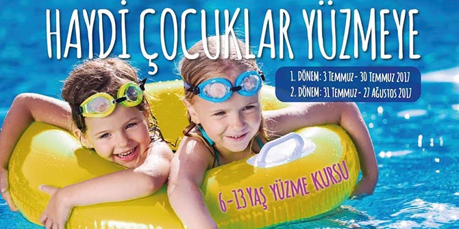 Havuz keyfi ayaklarına geldi