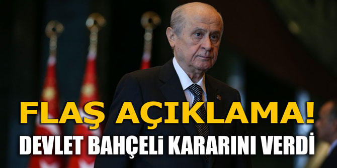 DEVLET BAHÇELi KARARINI VERDİ... FLAŞ AÇIKLAMA!