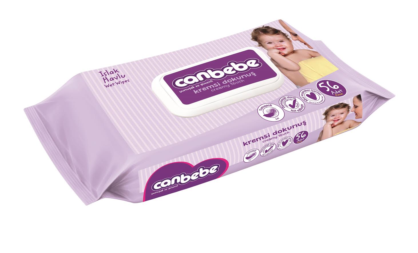 Canbebe’den Yeni Bir Ürün: Kremsi Dokunuş Islak Havlu
