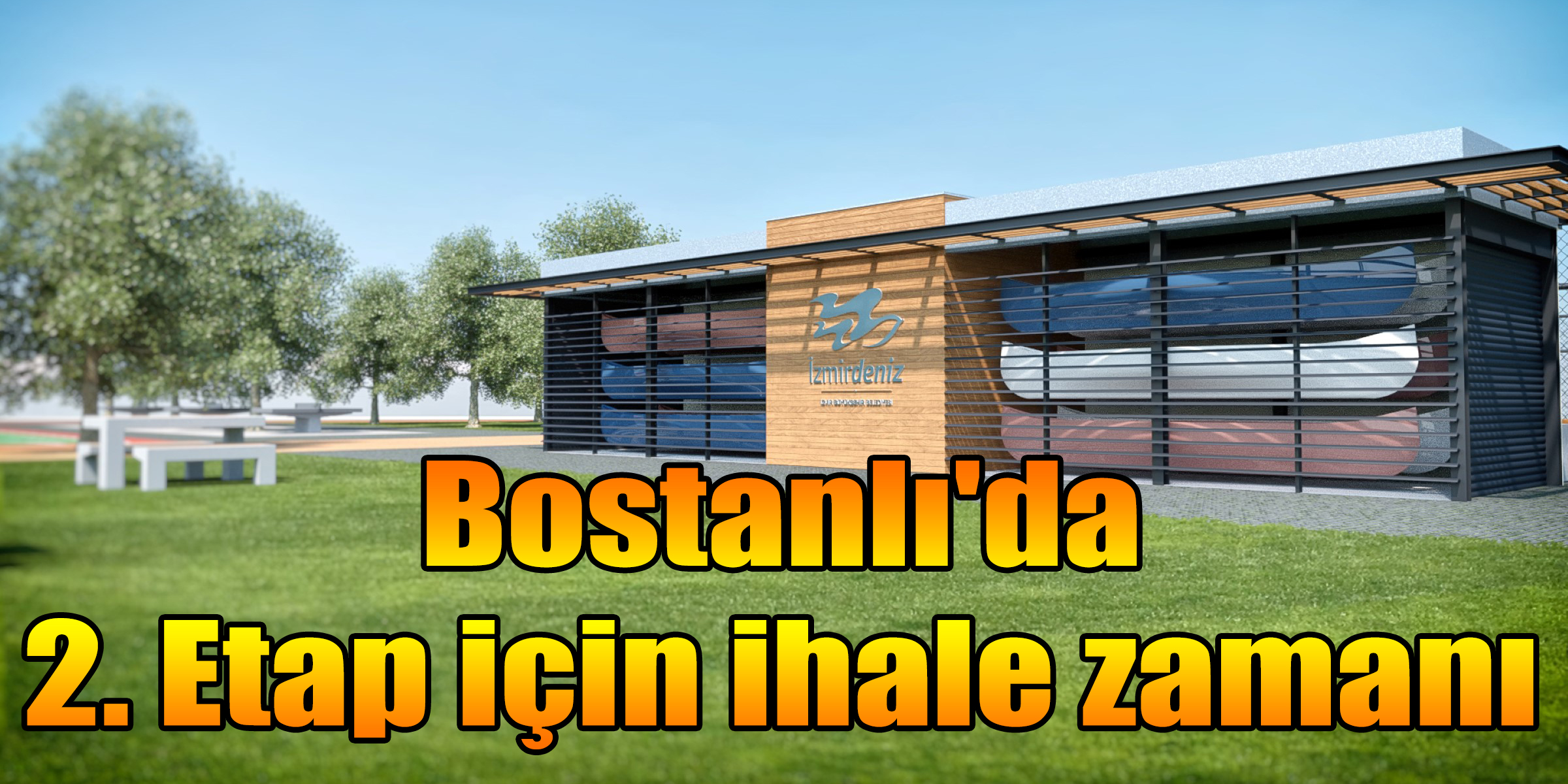 Bostanlı'da 2. Etap için ihale zamanı