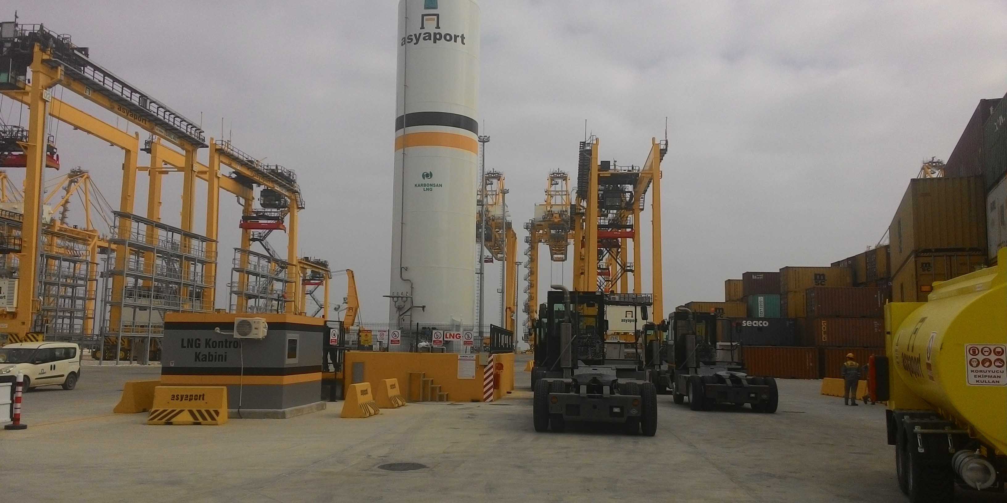 Türkiye’nin İlk LNG İstasyonu Asyaport’da 2’nci Yılını Doldurdu