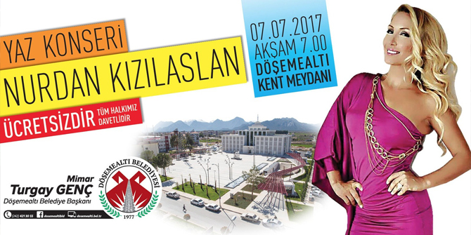 Nurdan KIZILASLAN Yarın Akşam Antalya'da Sahne Alıyor