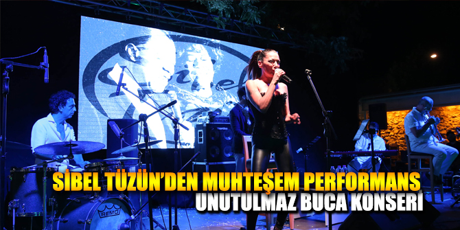 Sibel Tüzün’den muhteşem performans