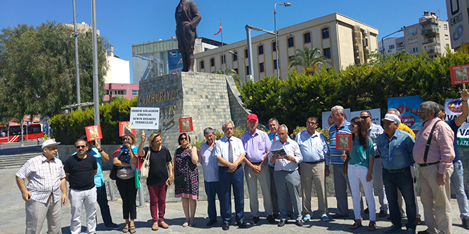 Zehra Bebeğin öldürülmesi Bornova'da kınandı