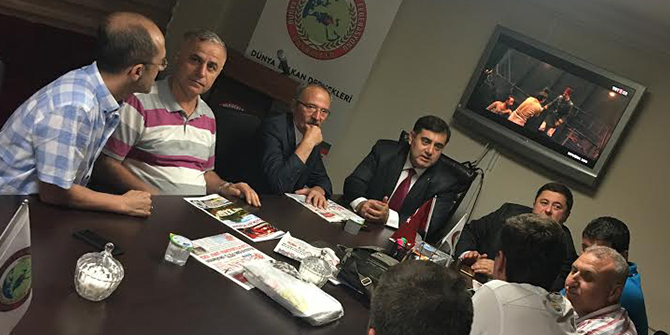 Dünya Balkan Dernekleri federasyonunda  Suriyeli mülteciler konuşuldu