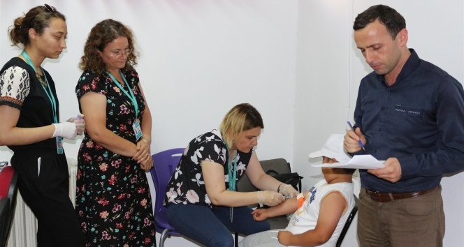 Karaman’da öğrenciler obezite kontrolünden geçti