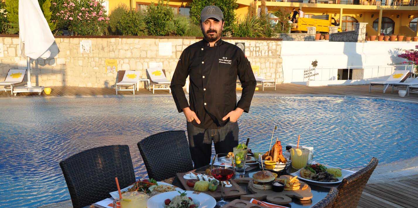 Eşsiz manzarada birbirinden güzel lezzetler Ot Beach'de