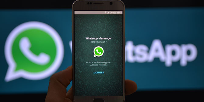 BiR ÇOK üLKEDE EŞ ZAMANLI "WHATSAPP" OPERASYONU