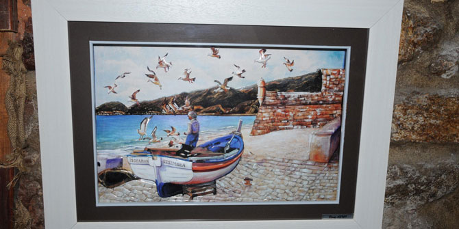 KÂAT’I SANATININ EN GÜZEL ÖRNEKLERİ YORGO SEFERİS SANAT GALERİSİ’NDE