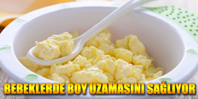 Bebeklerde Boy Uzamasına yardımcı oluyor