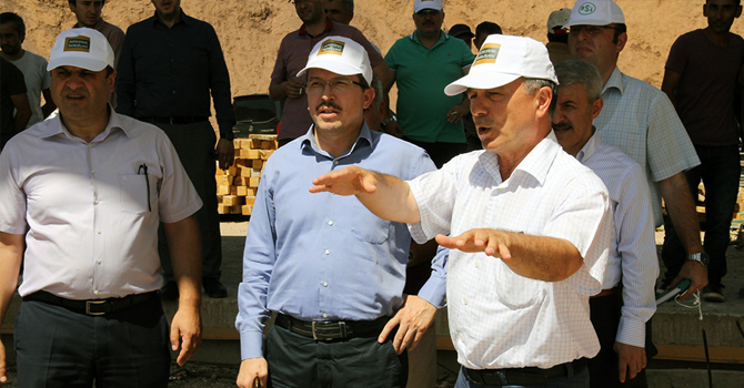 Eker Gürdük Barajı ve Çamönü Göletini inceledi