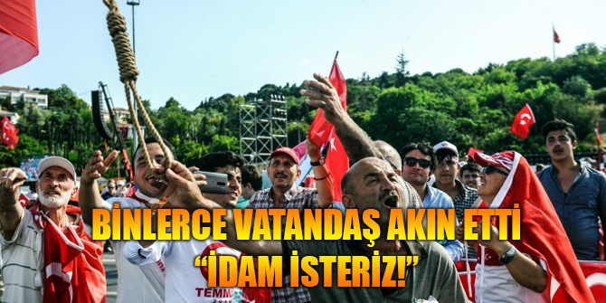 Binlerce Vatandaş 15 Temmuz Şehitler Köprüsüne Geldi!