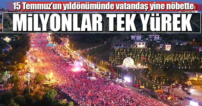 vatandaşlar nöbette