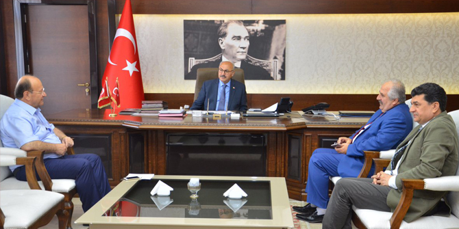 BAŞKAN ÖZAKCAN’DAN VALİ KÖŞGER’E ZİYARET