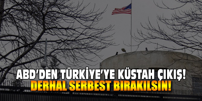 ABD'den Türkiye'ye Ajan çıkışı! " Serbest bırakılsın!"