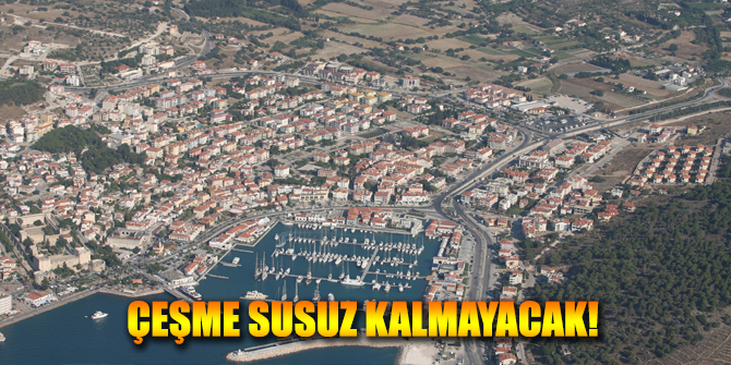 Çeşme susuz kalmayacak