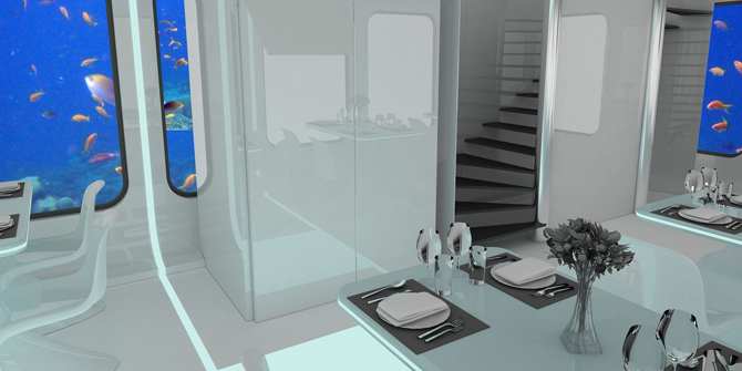 Suyun Üstünde Kafe, Altında Restoran Keyfi